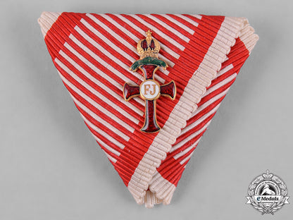 austria,_imperial._a_ribbon_for_an_order_of_franz_joseph_with_war_decoration_c19_3922