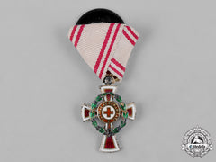 Austria, Imperial. A Miniature Decoration For Services To The Red Cross, Ii Class With War Decoration