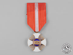 Italy, Kingdom. An Order Of The Crown In Gold, V Class Knight