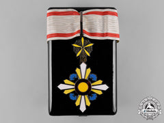 China, Occupied Manchukuo. An Order Of The Auspicious Clouds, Iii Class, C.1935
