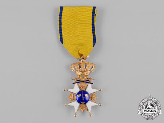 sweden,_kingdom._an_order_of_the_sword,_i_class_knight_in_gold,_c.1850_c19_4128_1