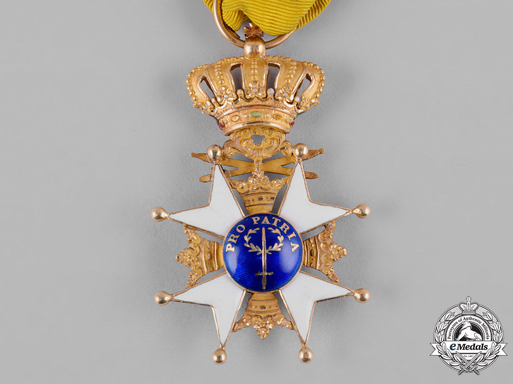 sweden,_kingdom._an_order_of_the_sword,_i_class_knight_in_gold,_c.1850_c19_4130_1