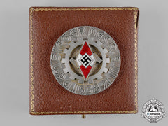 Germany, Hj. A 1938 National Trade Competition (Reichsberufswettkampf) Victor’s Medal, With Case