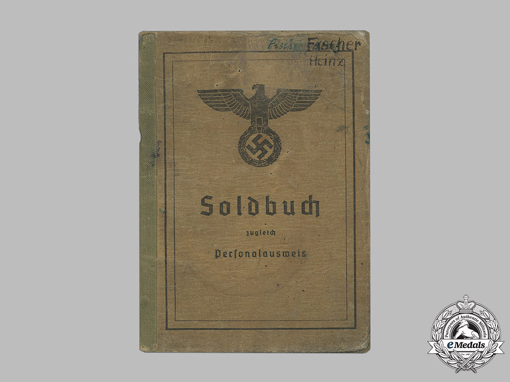 germany,_heer._a_soldbuch&_documents_to_artillery_gunner_heinz_fischer(_battle_of_the_bulge)_c19_4279