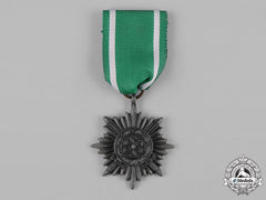 Germany, Wehrmacht. An Eastern People’s Medal, Ii Class In Silver With Swords