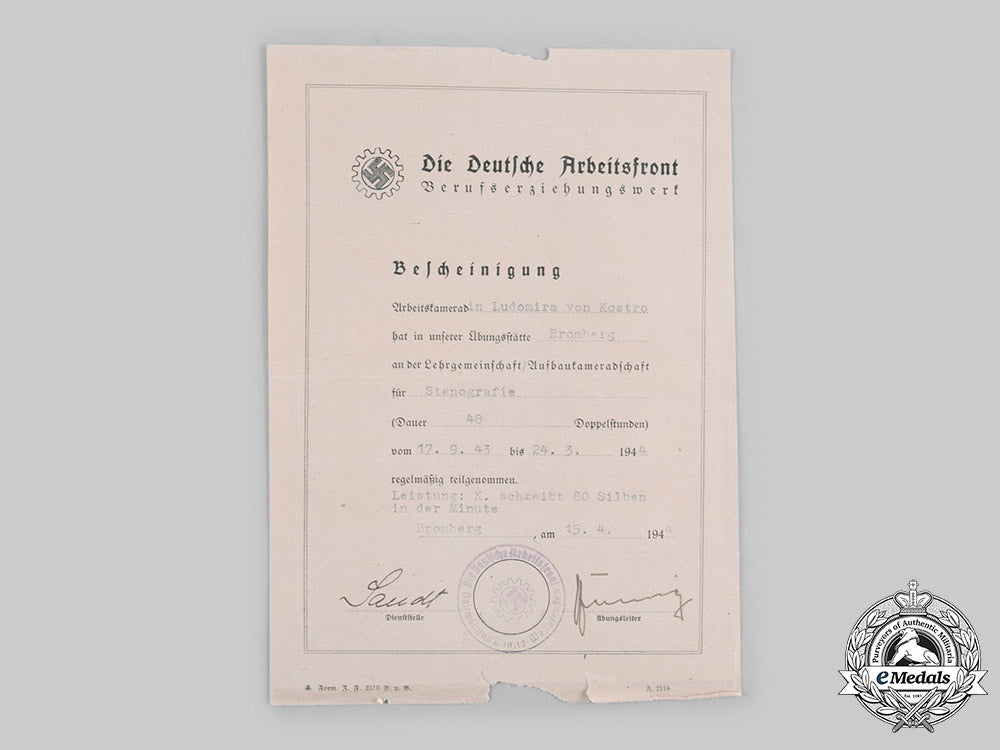 germany,_daf._a_german_labour_front_career_service_document_to_ludomira_von_kostro_c20016_emd4410_1