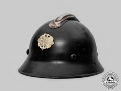 Czechoslovakia, First Republic. A Czechoslovak Fire Brigade M29 Steel Helmet