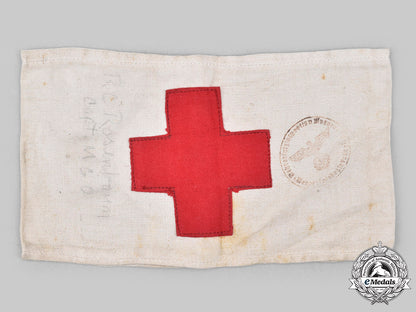 germany,_drk._a_german_red_cross_member’s_armband_c20023_mnc4144_1