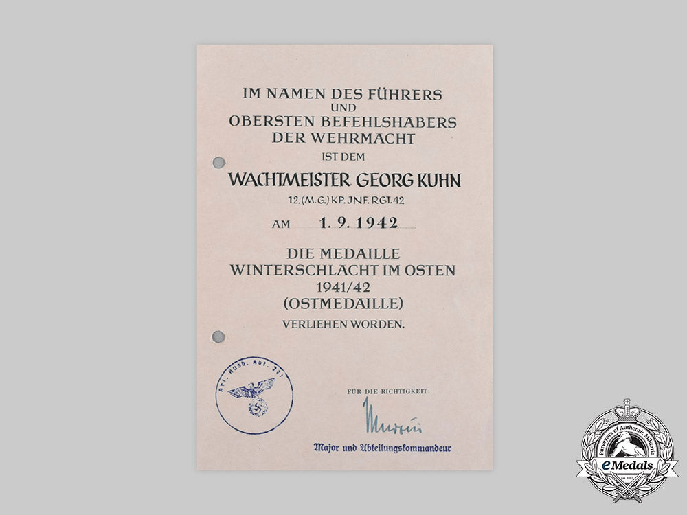 germany,_third_reich._an_eastern_front_medal_with_certificate_to_sergeant_georg_kuhn,_c.1942_c20062_emd4608_1