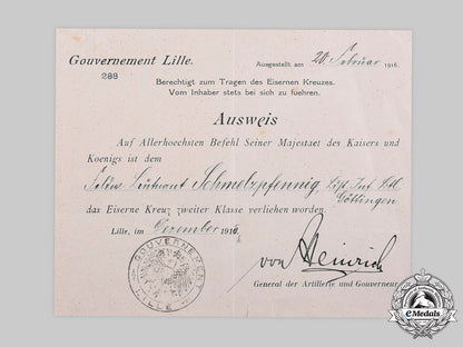 germany,_imperial._a1914_iron_cross_ii_class_with_award_document_to_feldwebel-_leutnant_hans_schmelzpfenning_c20086_emd4747_1