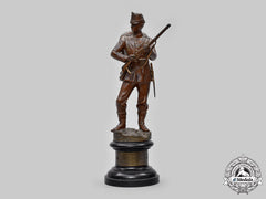 Germany, Imperial. An 1898 Marksmanship Competition Trophy In Bronze