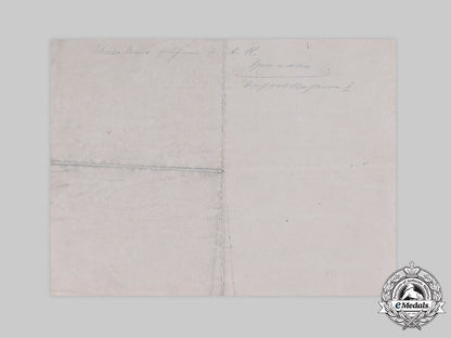 germany,_imperial._two_long_service_award_certificates_to_vizewachtmeister_franz_könig_c20099_mnc9789_1