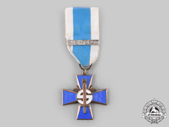 Finland, Republic. A Blue Cross For The Civil Guard Veterans Of The War Of Independence