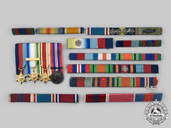 United Kingdom. A Lot Of Eleven Ribbon Bars & Miniatures