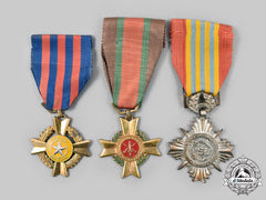 Vietnam, Republic (South). A Lot Of Three Medals