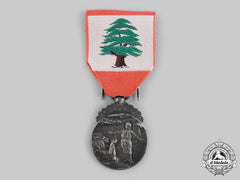 Lebanon, Republic. An Order Of Merit, Iii Class Silver Grade, By Arthus Bertrand