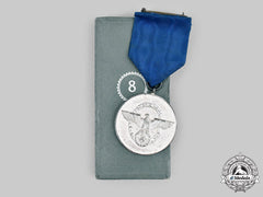 Germany, Ordnungspolizei. An Ordnungspolizei Long Service Medal, Iii Class For 8 Years, With Case