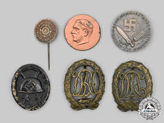 Germany, Third Reich. A Lot Of Badges And Pins