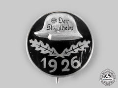 Germany, Der Stahlhelm. A 1926 Stahlhelm Membership Badge, Large Version, By Stahlhof Magdeburg