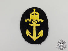 Germany. An Imperial German Naval Boatswain Rank Patch