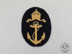 Germany. An Imperial German Naval Boatswain Rank Patch