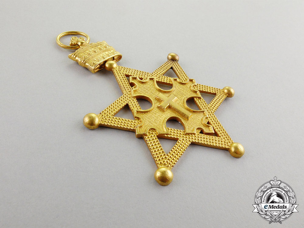 ethiopia._an_order_of_solomon's_seal,_grand_officer's_set,_type_ii_with_ethiopian_crown_c2017_000155