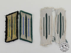Germany. A Grouping Of Wehrmacht Nco’s General Issue Collar Tabs