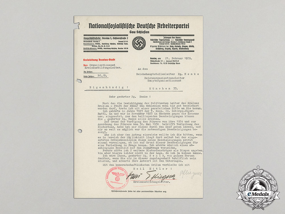 germany._two1939_letters_requesting_the_blood_order_for_district_educational_leader_hans_pfliegner_c2017_000487