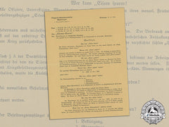 A 1941 Luftwaffe Airbase Notice