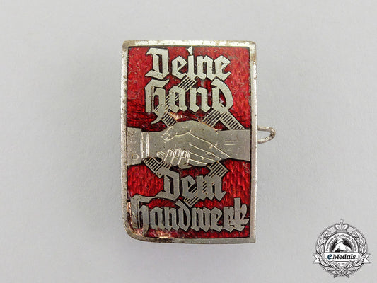 germany._ns_hago“_deine_hand_dem_handwerk”_badge_c2017_001166