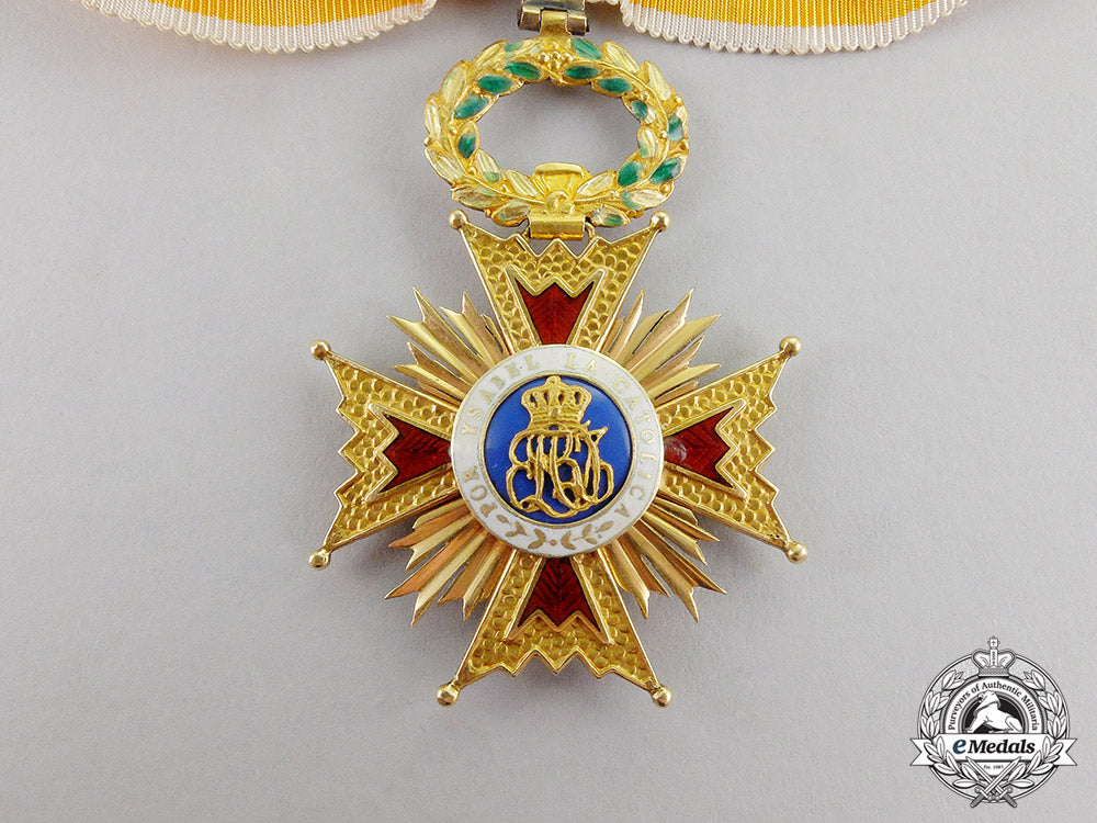 spain._an_order_of_isabella_the_catholic,_commander,_type_i,_c.1920_c2017_001328_1