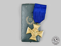 Germany, Ordnungspolizei. A Police Long Service Medal, I Class For 25 Years, With Case