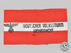 Germany, Third Reich. A Volkssturm Member’s Armband