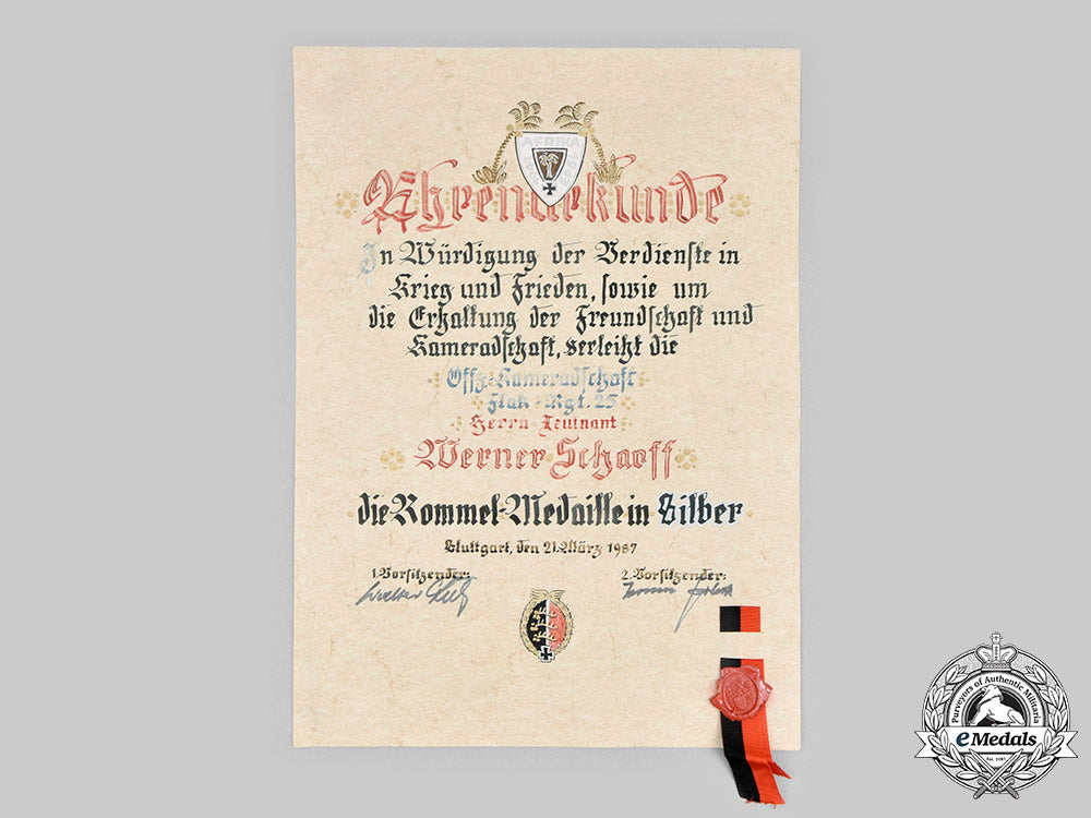 germany,_federal_republic._three_veteran_association’s_award_certificates_to_dak_leutnant_scharff_c20209_mnc9090_1