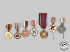 Poland, Republic, People's Republic. A Lot Of Seven Miniature Awards