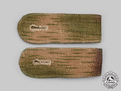 Germany, Luftwaffe. A Rare Set Of Luftwaffe Field Division Splinter Pattern Camouflage Shoulder Straps