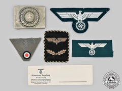 Germany. A Lot Of Uniform Accessories And Insignia