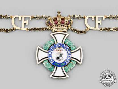 hohenzollern,_dynasty._an_exquisite_collar_of_the_house_order_of_hohenzollern,_c.1930_c2020_036_mnc7503_1_1_1_1_1