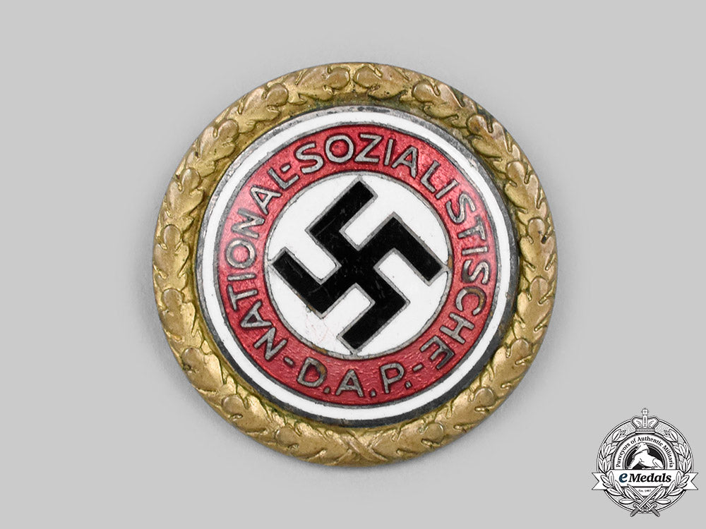 Europe-Germany-Nsdap Awards & Insignia-Golden Party Badges – eMedals