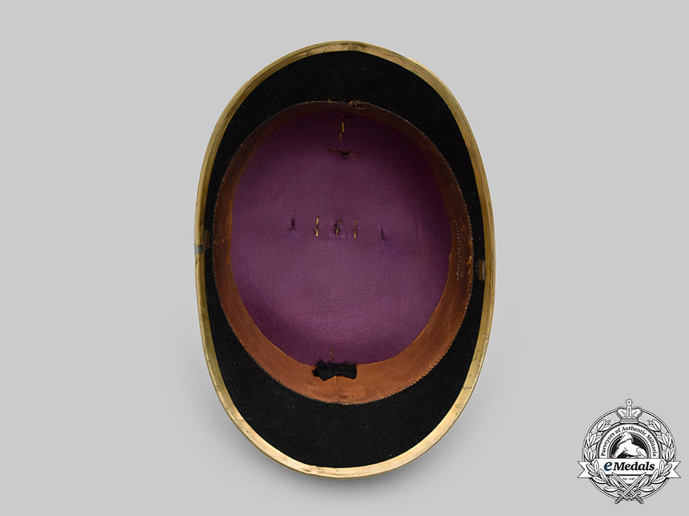 bohemia&_moravia,_protectorate._a_municipal_police_officer-_grade_felt_helmet,_by_jan_malina_c2020_064_mnc0872