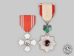 Japan, Empire. Two Awards & Decorations