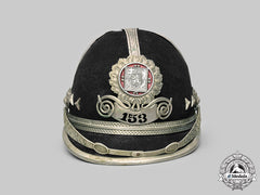 Czechoslovakia, I Republic. A Municipal Police Felt Helmet