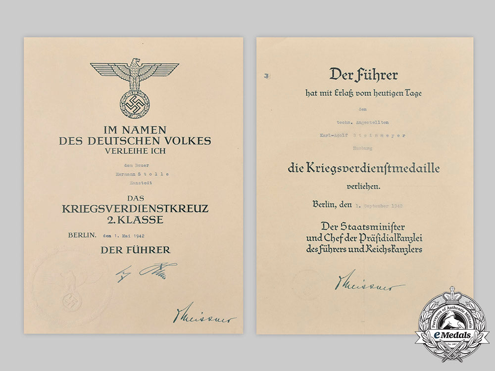 germany,_wehrmacht._a_pair_of_war_merit_decoration_award_documents_c2020_090_mnc1128_1