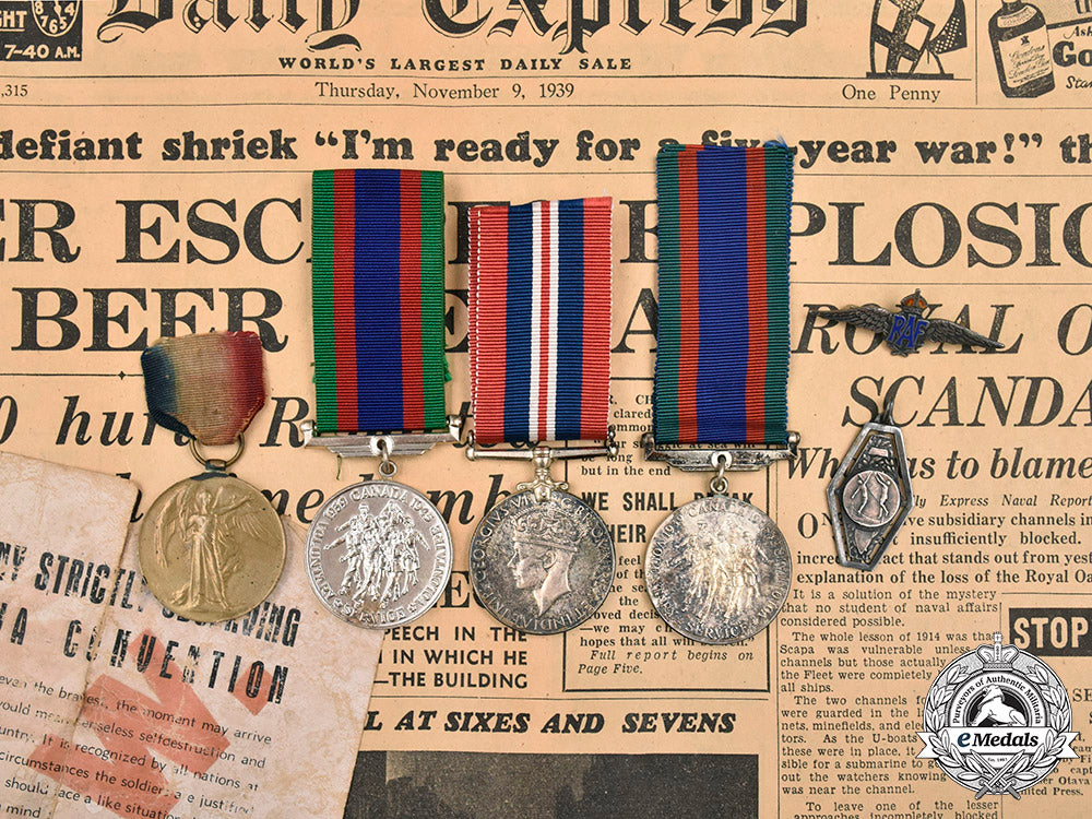 canada,_united_kingdom._a_first_and_second_war_lot_of_nine_items_c2020_096_mnc3030