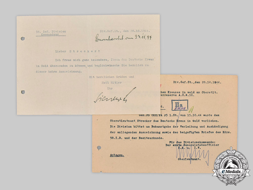 germany,_heer._a_pair_of_german_cross_in_gold_documents_to_oberstleutnant_wolfgang_strecker_c2020_100_mnc1142_1_1_1