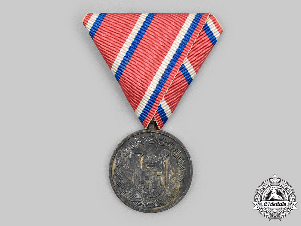 croatia,_independent_state._a_medal_for_the25th_anniversary_of_croatian_independence1918-1943_c2020_103_mnc7561_1