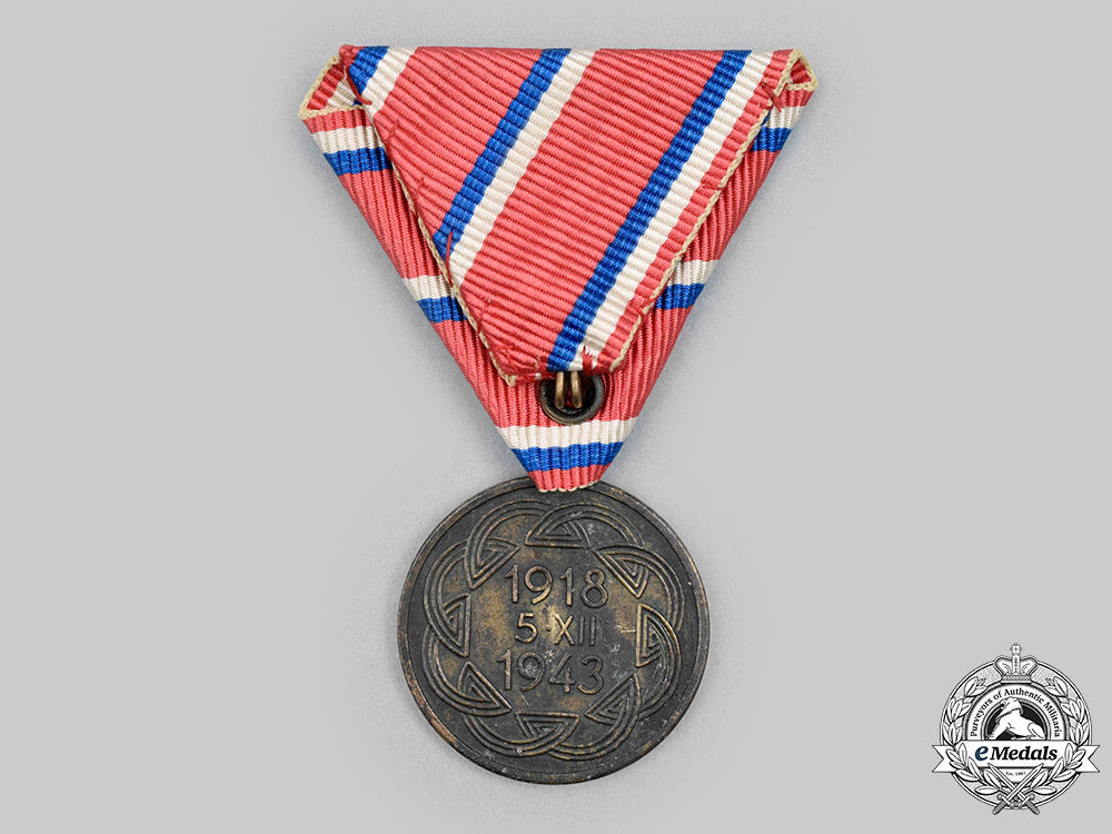 croatia,_independent_state._a_medal_for_the25th_anniversary_of_croatian_independence1918-1943_c2020_104_mnc7566_1
