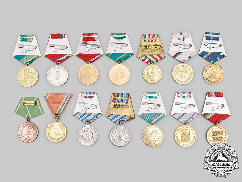 bulgaria,_people's_republic,_kingdom;_germany,_democratic_republic._a_lot_of_fourteen_medals_c2020_110_mnc7847_1_1_1