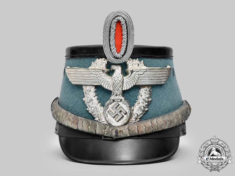 germany,_schutzpolizei._an_officer’s_shako,_by_j.a._hierteis_c2020_115_mnc4195_1