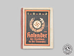 Germany, Third Reich. A 1942 Calendar Of The German Community In Slovakia